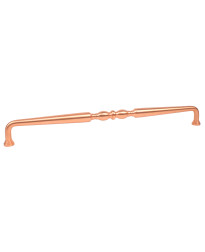 Appliance Pull, Satin Rose Gold, Solid Brass, 18 inches cc