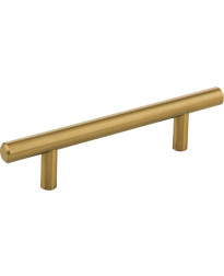 10-Pack of the 96 mm Center-to-Center Satin Bronze Naples Cabinet Bar Pull