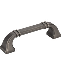 Ella 3 3/4" Centers Handle in Brushed Pewter