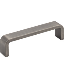 Asher 4" Centers Cabinet Pull in Brushed Pewter
