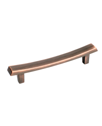 L'arco 5-1/16" (128mm) cc Pull, Antique Bronze, Copper