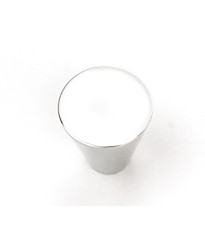 3/4-Inch Delano Small Cone Knob in Polished Chrome