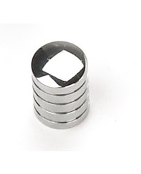 5/8-Inch Delano Cylinder Knob in Polished Chrome