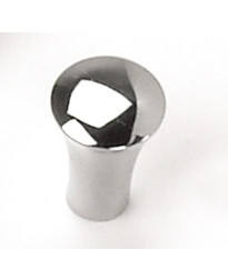 5/8-Inch Delano Tapered Cone Knob in Polished Chrome