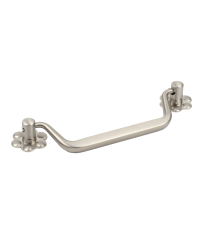 Country 5-1/16" (128mm) cc Bail Pull, Dull Satin Nickel