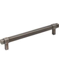 Zane 6 5/16" Centers Handle in Brushed Pewter