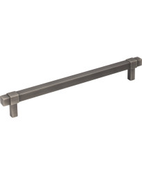 Zane 7 9/16" Centers Handle in Brushed Pewter