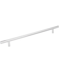Naples 256mm Centers Cabinet Pull in Polished Chrome