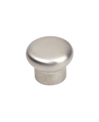 Stainless Steel Knob, 1 3/16 inch dia