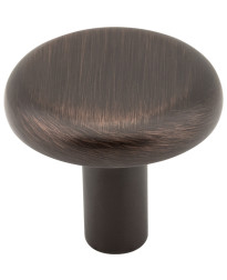 Seaver 1 1/4" Round Knob in Brushed Oil Rubbed Bronze