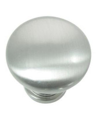 Steel Hollow Knob - Brushed Satin Nickel - 10 pc 1 3/8-Inch in Value Pack (54628)