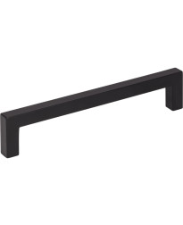 20-Pack of the 128 mm Center-to-Center Matte Black Square Stanton Cabinet Bar Pull