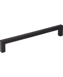 10-Pack of the 160 mm Center-to-Center Matte Black Square Stanton Cabinet Bar Pull