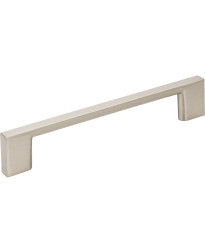 20-Pack of the 128 mm Center-to-Center Satin Nickel Square Sutton Cabinet Bar Pull