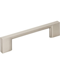 25-Pack of the 96 mm Center-to-Center Satin Nickel Square Sutton Cabinet Bar Pull