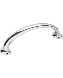 Hudson 3 3/4" Centers Handle in Polished Chrome