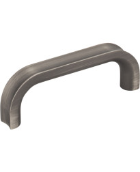 Rae 3" Centers Handle in Brushed Pewter