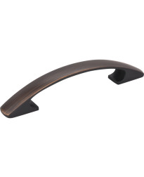Strickland 96mm Centers Cabinet Pull in Brushed Oil Rubbed Bronze