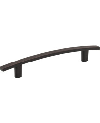 128 mm Center-to-Center Brushed Oil Rubbed Bronze Square Thatcher Cabinet Bar Pull
