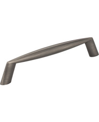 Zachary 5" Centers Handle in Brushed Pewter