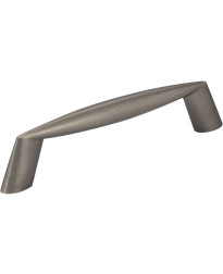 Zachary 3 3/4" Centers Handle in Brushed Pewter