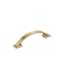 Candler 3-3/4 inch (96mm) Center-to-Center Champagne Bronze Cabinet Pull