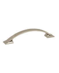 Candler 3-3/4 inch (96mm) Center-to-Center Polished Nickel Cabinet Pull