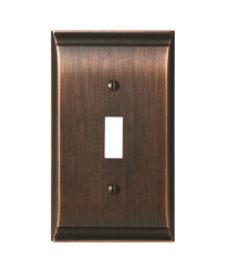 Candler 1 Toggle Oil-Rubbed Bronze Wall Plate