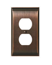 Candler 1 Gang Oil-Rubbed Bronze Wall Plate