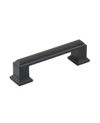 Appoint 3 in (76 mm) Center-to-Center Matte Black Cabinet Pull