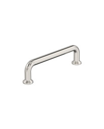 Factor 3-3/4 inch (96mm) Center-to-Center Polished Nickel Cabinet Pull