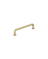 Factor 5-1/16 inch (128mm) Center-to-Center Golden Champagne Cabinet Pull