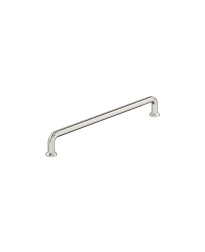 Factor 7-9/16 inch (192mm) Center-to-Center Polished Nickel Cabinet Pull