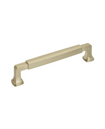 Stature 6-5/16 in (160 mm) Center-to-Center Golden Champagne Cabinet Pull