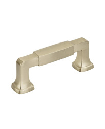 Stature 3 in (76 mm) Center-to-Center Golden Champagne Cabinet Pull