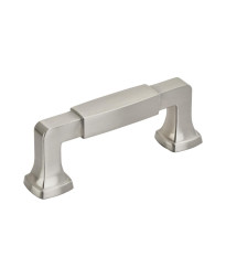 Stature 3 in (76 mm) Center-to-Center Satin Nickel Cabinet Pull