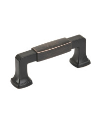 Stature 3 in (76 mm) Center-to-Center Oil Rubbed Bronze Cabinet Pull