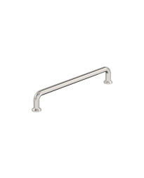Factor 6-5/16 inch (160mm) Center-to-Center Polished Nickel Cabinet Pull