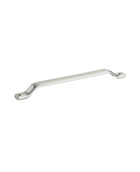 Jolene 10-1/16 in (256 mm) Center-to-Center Polished Nickel Cabinet Pull