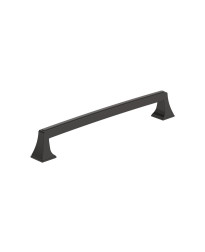 Mulholland 8 inch (203mm) Center-to-Center Black Bronze Cabinet Pull