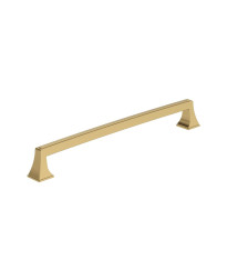 Mulholland 10-1/16 inch (256mm) Center-to-Center Champagne Bronze Cabinet Pull