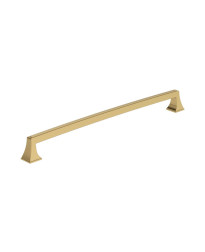 Mulholland 12-5/8 inch (320mm) Center-to-Center Champagne Bronze Cabinet Pull