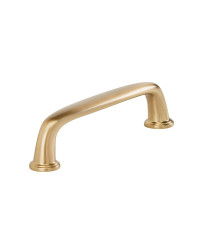 Kane 3-3/4 inch (96mm) Center-to-Center Champagne Bronze Cabinet Pull