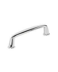 Kane 5-1/16 inch (128mm) Center-to-Center Polished Chrome Cabinet Pull