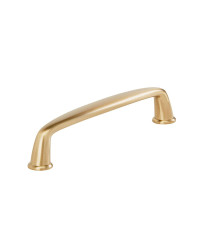 Kane 5-1/16 inch (128mm) Center-to-Center Champagne Bronze Cabinet Pull