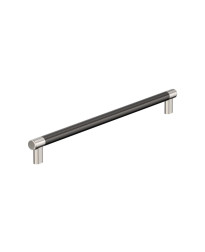Esquire 18 inch (457mm) Center-to-Center Polished Nickel/Gunmetal Appliance Pull
