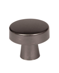 Blackrock 1-5/16 inch (33mm) Diameter Gunmetal Cabinet Knob