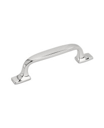 Highland Ridge 3 in (76 mm) Center-to-Center Polished Chrome Cabinet Pull