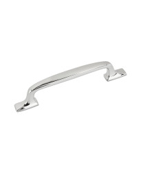 Highland Ridge 5-1/16 in (128 mm) Center-to-Center Polished Chrome Cabinet Pull