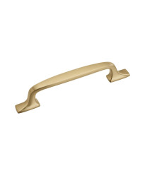 Highland Ridge 5-1/16 in (128 mm) Center-to-Center Champagne Bronze Cabinet Pull